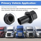 12 Pack 33mm M22-1 5 X 39mm Sleeved Wheel Lug Nuts With Spin Skirt Flange