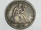 1875-cc Twenty Cent Seated Liberty In Extra Fine Plus