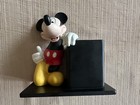 Disney Mickey Mouse Vintage Desk Organizer Pen Pencil Holder - Rare Collectible