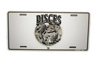 Zodiac Pisces Astrology Horoscope Metal Car Novelty License Plate Auto Tag