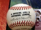 Johnny Sain Signed Autographed Official National League  onl  Baseball   Jsa Coa