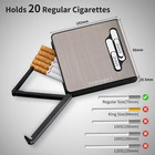 Full Pack 20 Regular Cigarettes Case Box Automatic Ejection Holder With Dual Arc