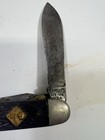 Vintage Camillus Cub Scout Bsa Pocket Knife Black Handle Gold Shield Usa