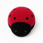 Lady Bug Necklace In Cute Velour Lady Bug Gift Box 16 Inch Chain Garden Bug