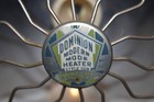 Vintage Dominion Modern Mode Heater Style 550 Art Deco Electric Heater