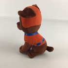Ty Beanie Boos Paw Patrol Zuma 6  Plush Bean Bag Stuffed Animal Toy Rescue Pups