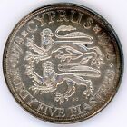Cyprus - 1928 45 Piastres Km 19 In Au