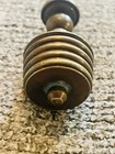 Antique Brass Table Lamp Dollhouse Furniture 1 5    Tall Very Heavy Solid Item