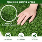 Yescom Home Gym Flooring Garage Sled Turf Roll Artificial Grass Exercise Mat