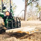 Titan Attachments Standard Series 3 Point Pallet Fork Frame  36  Fork Blades