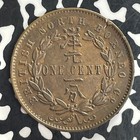 1891-h British North Borneo 1 Cent Lot t8210 Nice 
