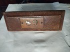 Vtg Art Deco Number Plaque  89 68 Brass   Oak House Hotel Room
