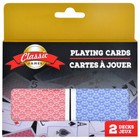 2 Decks Of Premium Playing Cards Standard Face  1 Red   1 Blue  New   Sealed