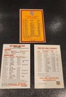 Arena Football League New Jersey Red Dogs Pocket Schedules 97 98 2000 Super Rare