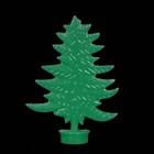 1950s Royal Santa   Snowman Tree Only Royalite Christmas Light  1