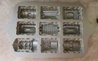 Nordic Ware Train Cakelet Pan 5 Cup Nonstick Cake Mini Bundt 9 Cars
