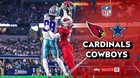 Dallas Cowboys Vs Arizona Cardinals - 2 Tickets    3rd Row Field Level   