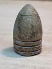 Dug Civil War Relic 69 Caliber Three Ring Nose Cap Prussian Bullet Large 