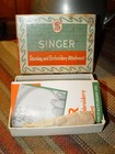 Early Singer  featherweight  Darning   Embroidery Attachment Boxed Set No 160719