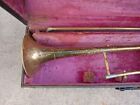 Vintage The Olds Standard Trombone With Hard Case