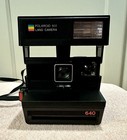 Sun 640 Polaroid Instant Land Camera 600 Series   untested   looks Great