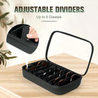 Sunglasses Organizer Case For Multiple Pairs  Eyeglasses Storage Box Hard Shell
