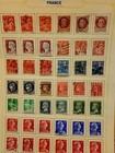 Lots Stamps France Rep  blique On Pages Collection 