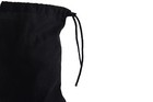 Black Cotton Reusable Produce Muslin Bags    multipurpose Pouch Holiday Bag Sack