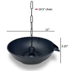 Rain Chain Anchoring Basin For Gutter Downspout Jasinc Homes Black 9003blk Crn