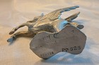 Pewter Pegasus Figurine Vintage Small Collectible Stamped On The Bottom