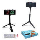 Battery Powered Scoreboard Clock Timer With Buttons  Portable Red green