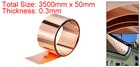 Copper Sheet Roll Copper Strip Copper Flashing Metal Foil Plate 3500x50x0 3mm
