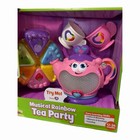 Leapfrog Musical Rainbow Tea Party Teapot Tea Set 50  Phrases Light   Sounds New