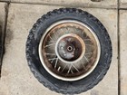 1970 Rupp Roadster Front   Rear Wheel 12  Spoked Brake Backing Plate Shoes Pads