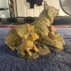 Hamilton Collection Bobcat And Cubs Figurine By David Geenty 1996