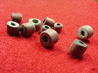 Old Brick Red Trade Beads - South Carolina Authentic Indian Artifacts