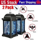 2x 4300v Bug Zapper Outdoor  Mosquito Zapper Waterproof Electric Fly Zapper Lamp