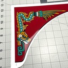 As-is -  Apron Mod Feathered Serpent Sticker Decal William s Aztec Pinball
