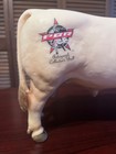 Breyer Pbr Autograph Collector   s Charolais Bull Tuff Hedeman Endorsed Signature
