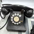 Vintage Bell System Western Electric F1 Rotary Telephone Bakelite  Untested 