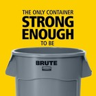 Rubbermaid Commercial Fg262000blue Brute 20 Gal Round Heavy Duty Plastic Can 