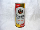 Vintage Steel Beer Can Schmidt s Light Beer C  Schmidt   Sons Inc  16oz