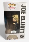 Joe Elliott Signed Def Leppard Funko Pop Rocks  147 Autographed Jsa