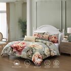 Bebejan Whispering Willows 5 Piece Reversible Comforter Set In Queen