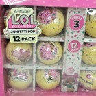 Lol Surprise Series 3 Confetti Pop Re-released 12 Pack New Sealed Dented Box