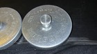 Lot Of  4  Vintage Heuck Aluminum Hamburger Press Metal Burger Mold From 1960   s
