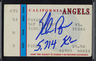 1993 Sep 17 Nolan Ryan Hof Signed 5 714 K Ticket Stub Psa dna 10 Auto Certified