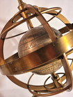 17  Solid Brass Armillary Sphere Vintage Nautical Astrolabe Globe Nautical Decor
