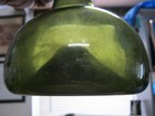  florida Keys Ocean 1700-20 Open Pontiled clean Bulbous black Glass  Dutch Onion