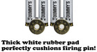B s Dry Fire Snap Caps   12 Gauge - 6 X Bright White 12 Ga